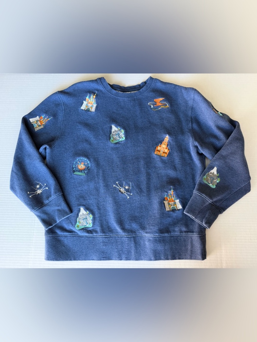 Disneyland Icons Embroidered Sweatshirt